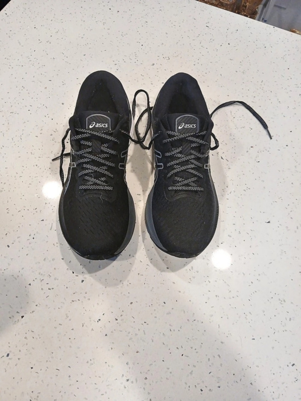 Size 9.5 - Asics Gel Kayano 27 Black Silver W